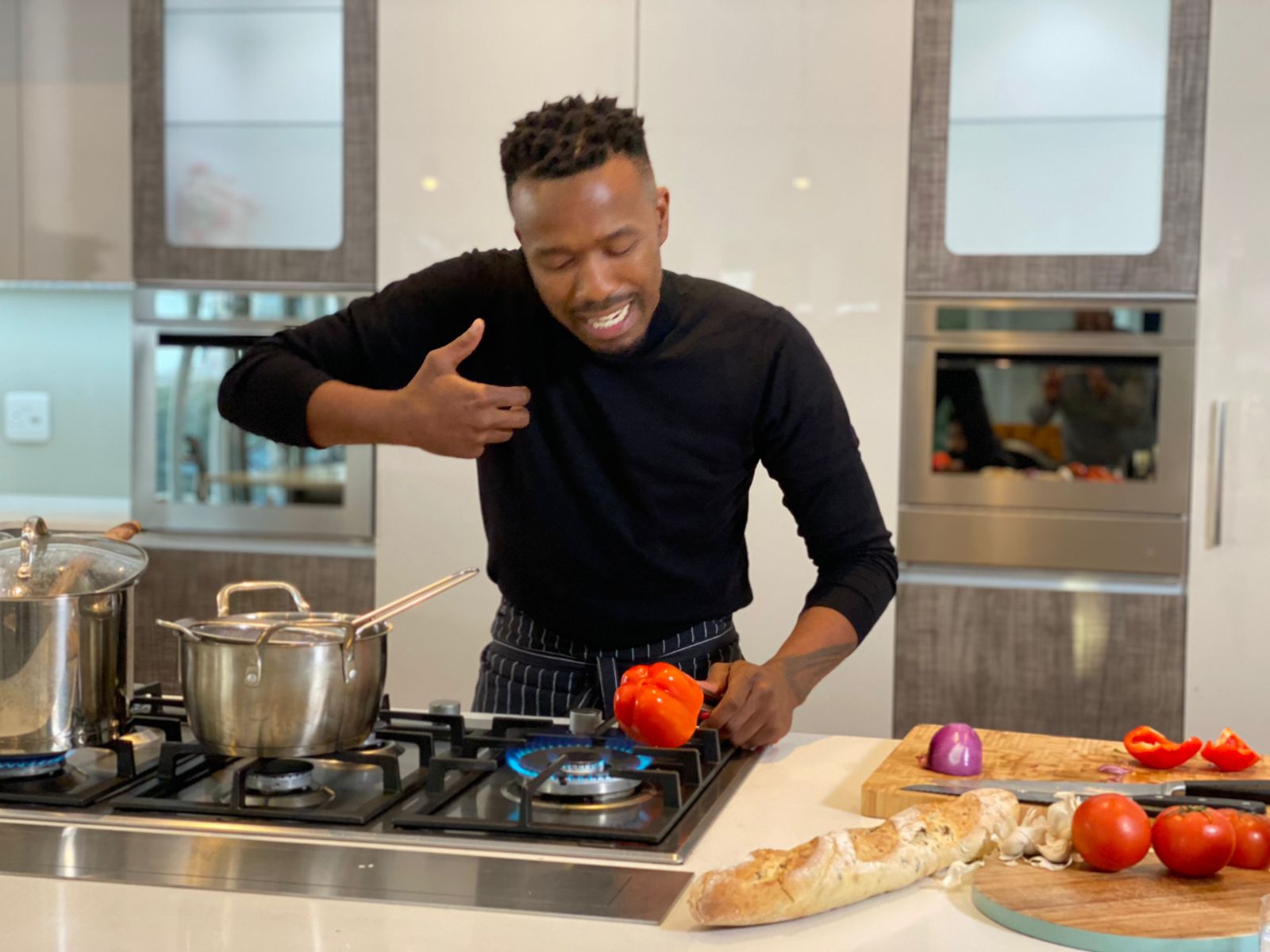 You are currently viewing Virtual Cooking with Chef Lentswe Bhengu