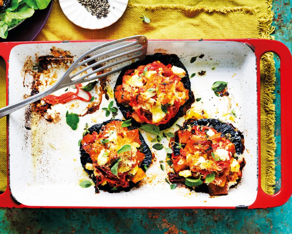 Pumpkin, pepper & fetastuffed mushrooms My TFG Media