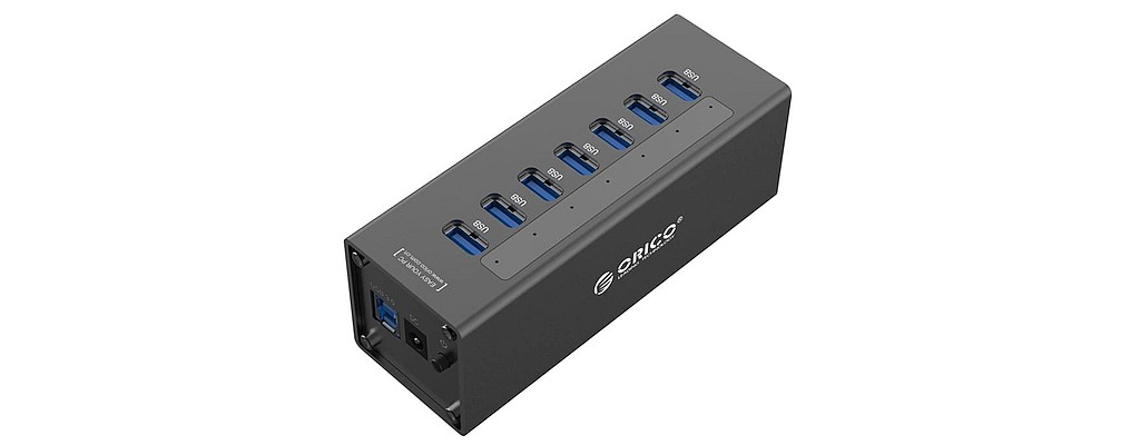 You are currently viewing Orico 7-port USB hub