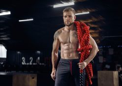 A High Intensity Workout With Ropes