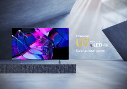 Step up your home entertainment with the Hisense U7K Mini-LED ULED 4K TV
