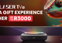 Purchase a Hisense Laser TV and enjoy a free lifestyle package valued up to R3,000!