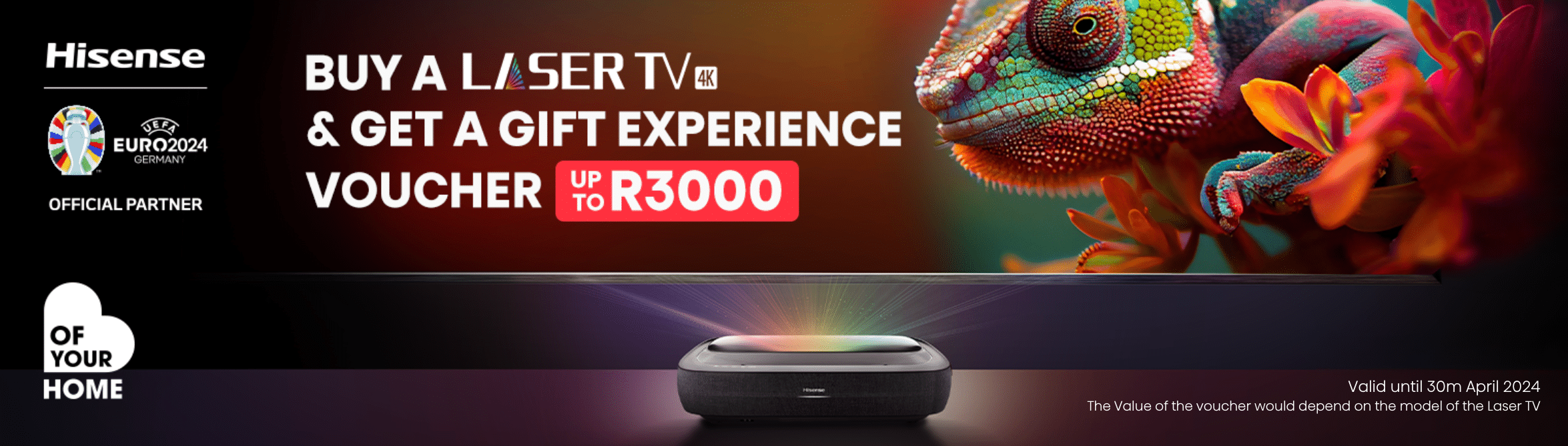 You are currently viewing Purchase a Hisense Laser TV and enjoy a free lifestyle package valued up to R3,000!