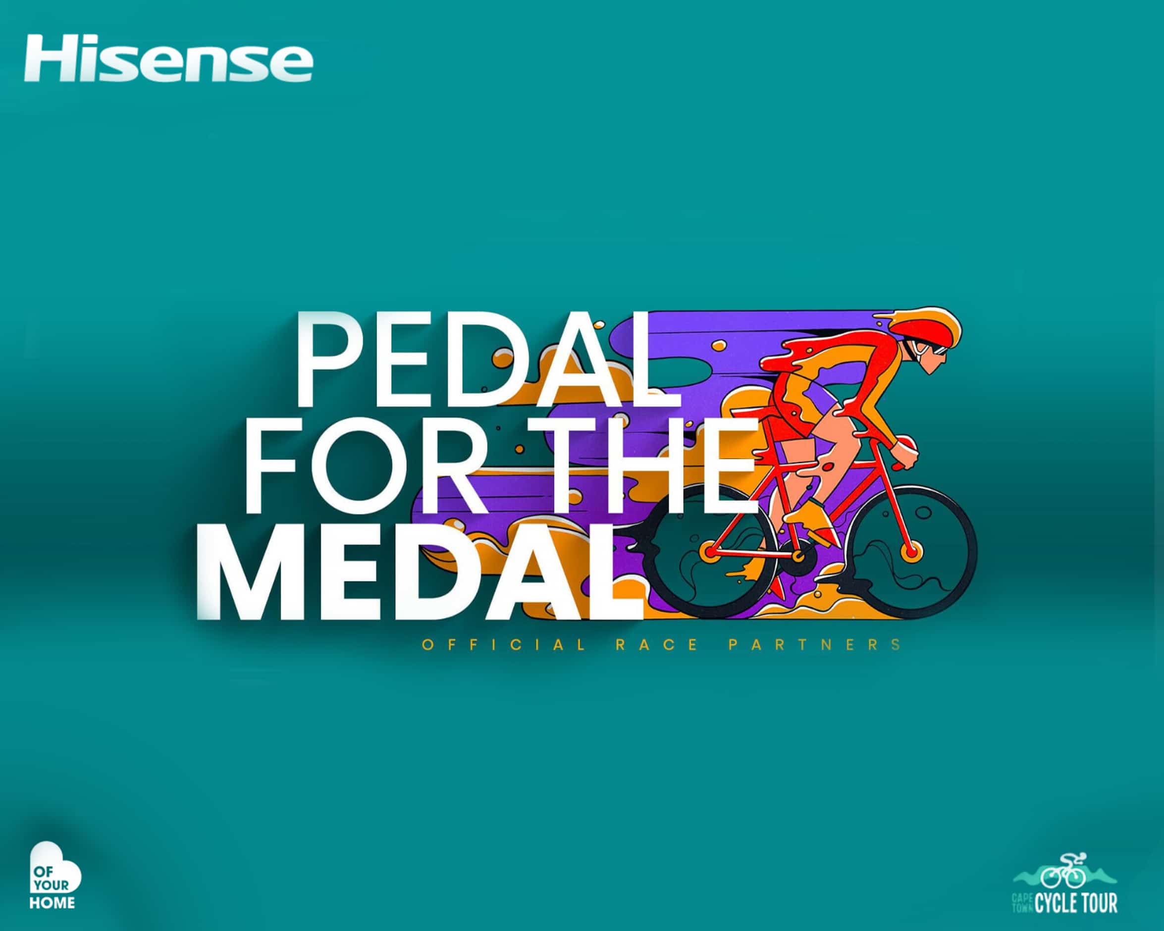 You are currently viewing Hisense South Africa Rides into the 2024 Cape Town Cycle Tour as an Official Partner 