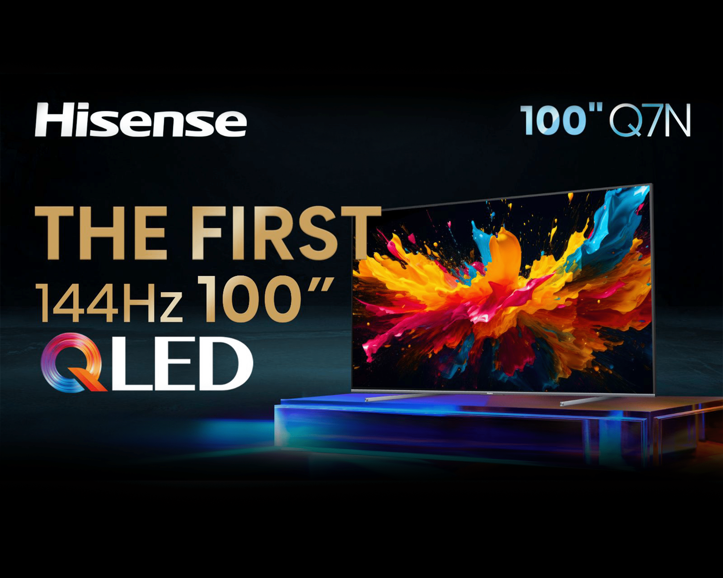 You are currently viewing Hisense 100Q7N – The fastest 100-inch QLED TV launched in South Africa 