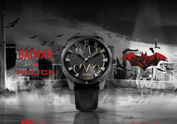 Step into bold style with the Batman x Police Collection 