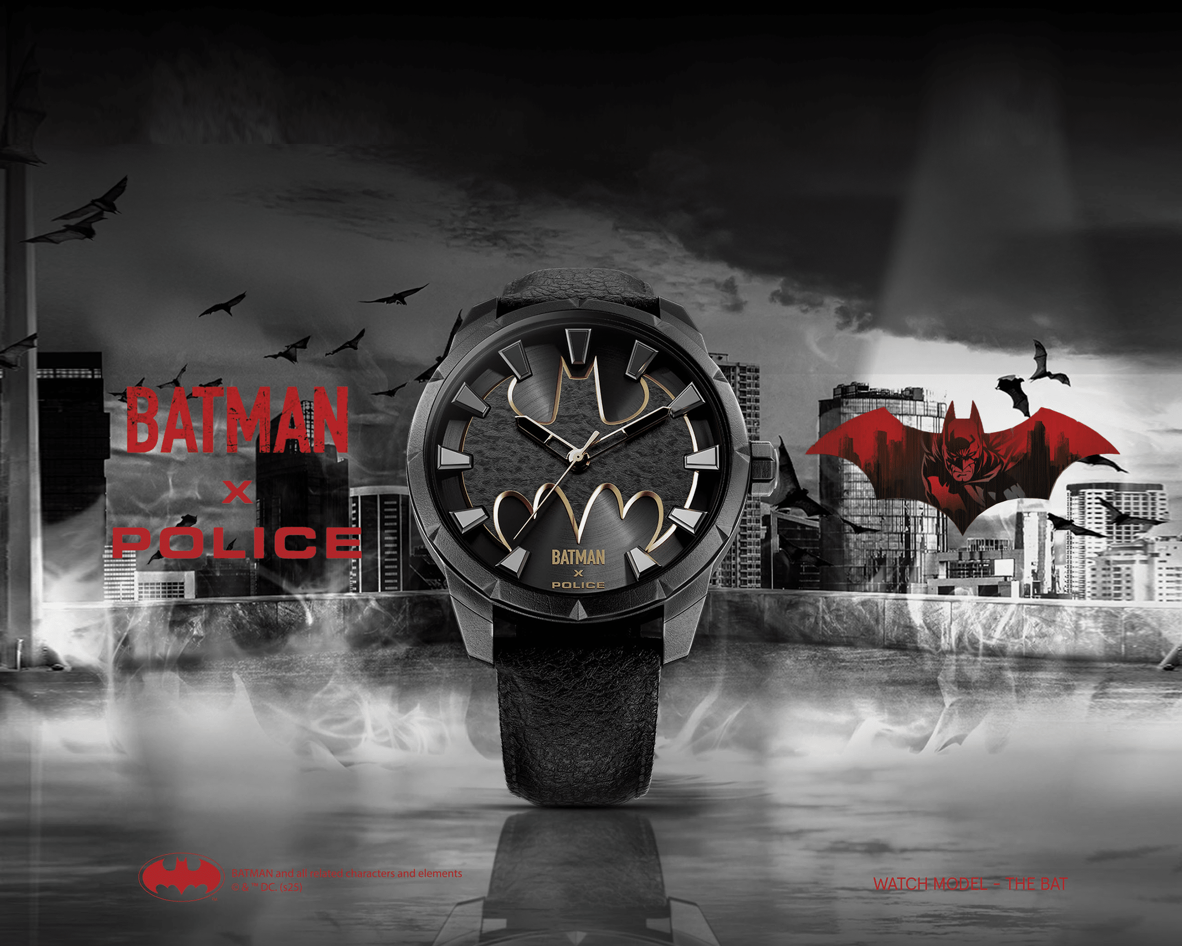 You are currently viewing Step into bold style with the Batman x Police Collection 